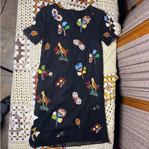 Diagram GRACE CONTINENTAL animal beaded dress - Picture 6 of 13